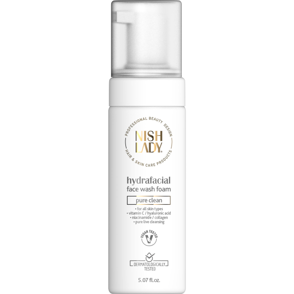 NISHLADY HYDRAFACIAL FACE WASH FOAM – 150 ml
