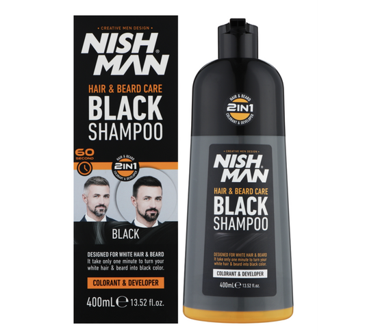 Nishman Black Coloring Shampoo