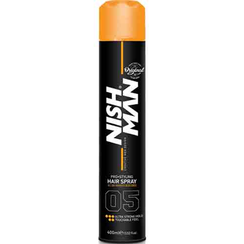 NISHMAN HAIR STYLING SPRAY ULTRA HOLD (05)