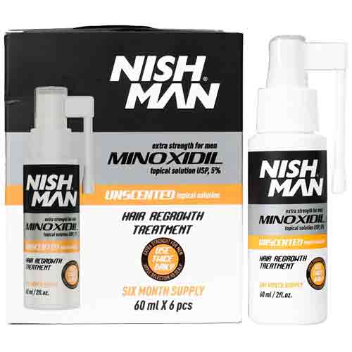 Nishman Minoxidil Hair Regrowth Treatment 1pk